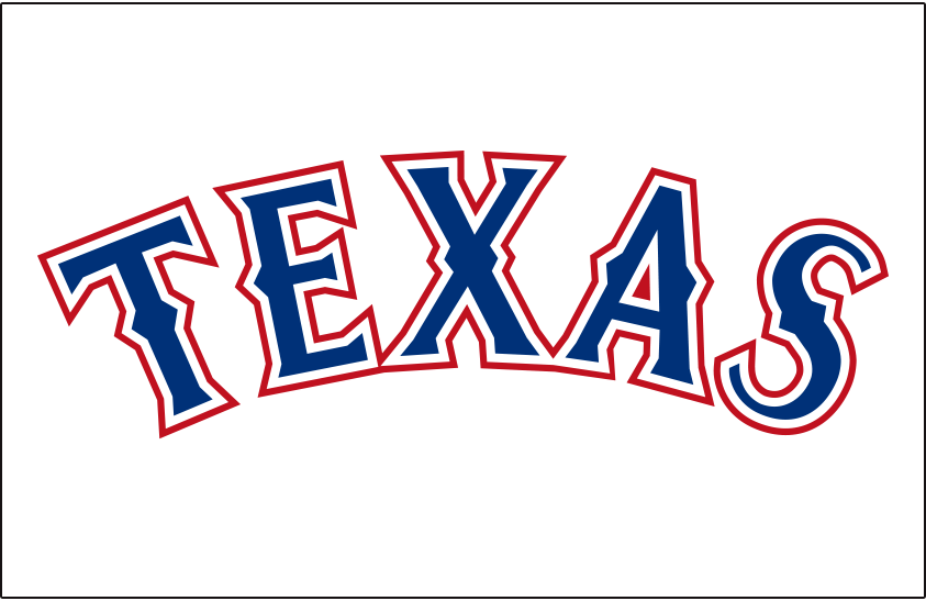 Texas Rangers 2014-2019 Jersey Logo iron on paper